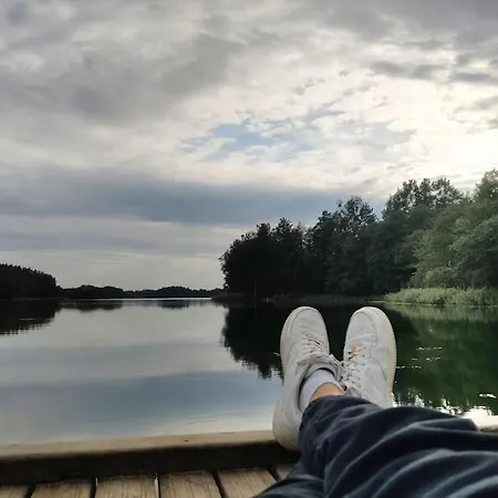 Dom Na Mazurach Na Wyłączność Z Naturą Za Oknem Dom wakacyjny *